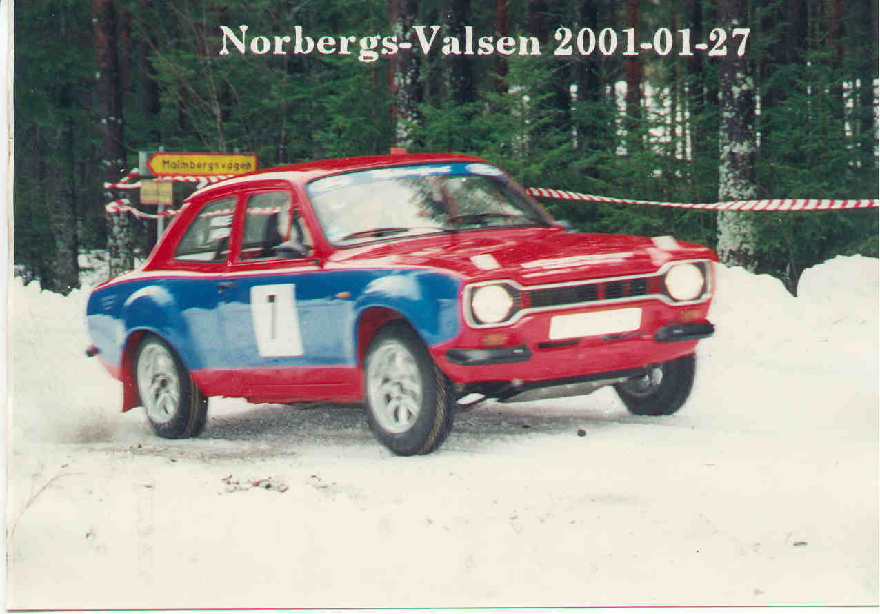 Hans-�ke S�derqvist, Ford Escort MK1.